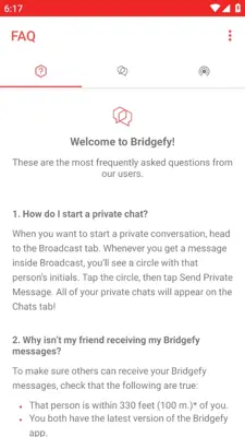 Bridgefy android App screenshot 0